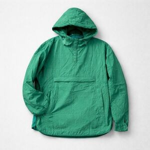 Fashion Clothing Men's Green Hooded Jacket
